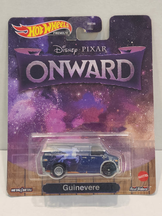 Hot wheels 

Premium 

Replica entertainment 

Disney Onward

Guinevere 
 