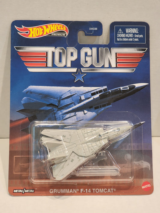 Hot wheels 

Premium 

Replica entertainment 

Top Gun

Grumman F-14 Tomcat

Minor soft corners 

Brand new 