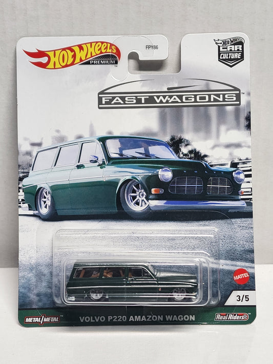 Hot wheels

Premium 

Car Culture 

Fast wagons

Volvo P220 Amazon wagon