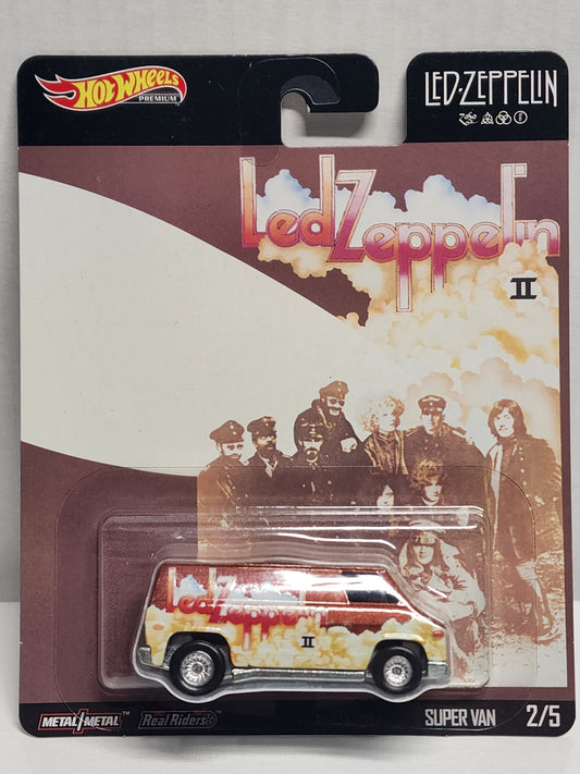 Hot wheels 

Premium 

Pop culture 

Led zeppelin 

Super Van