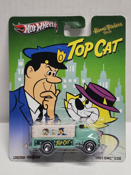 Hot wheels 

Premium 

Pop culture 

Top Cat

1951Gmc COE