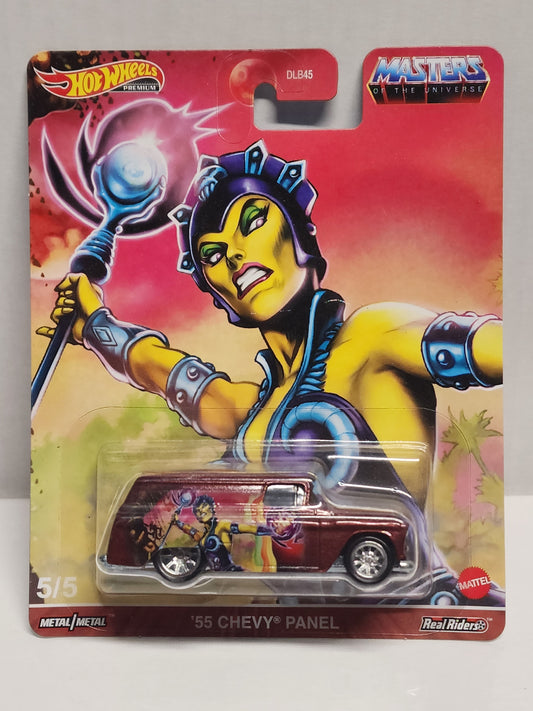 Hot wheels 

Premium 

Pop culture 

Masters of the Universe 

55 chevy Panel