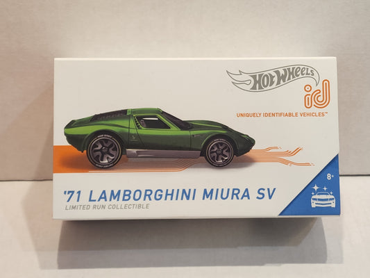 Hot wheels 

Ids

71 Lamborghini Muira Sv