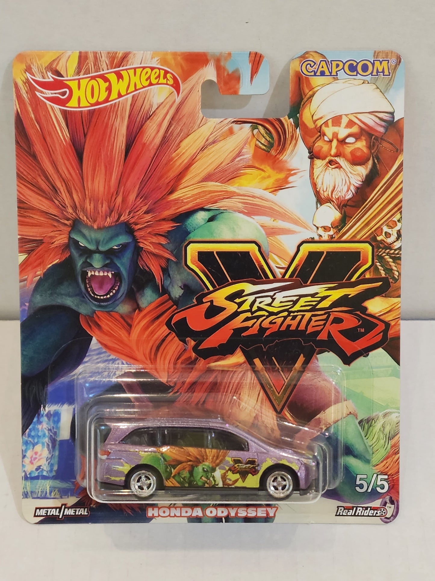 Hot wheels 

Pop culture 

Street fighter 5

Honda odyssey 

 