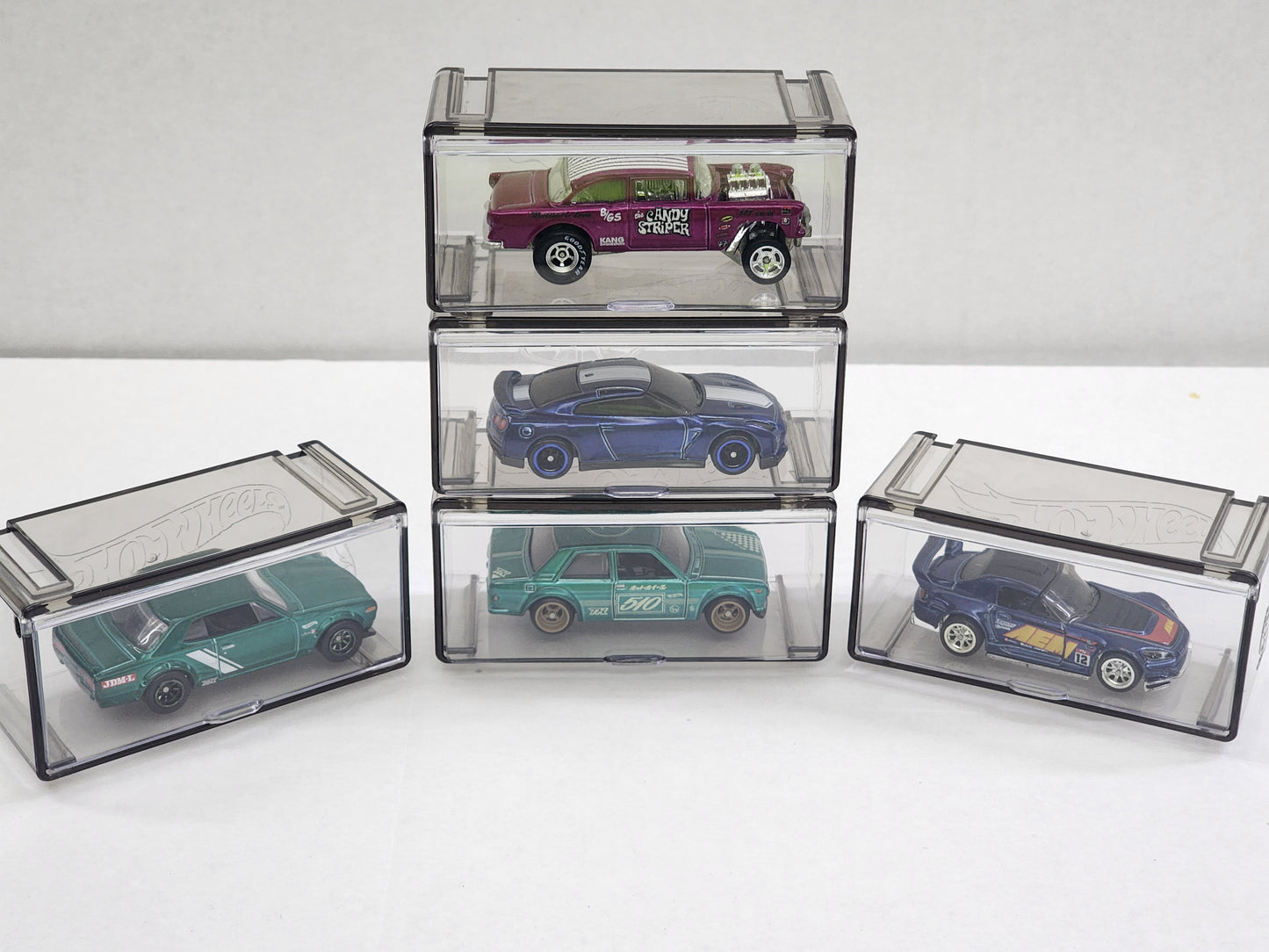 Hot wheels display case 5x stackable