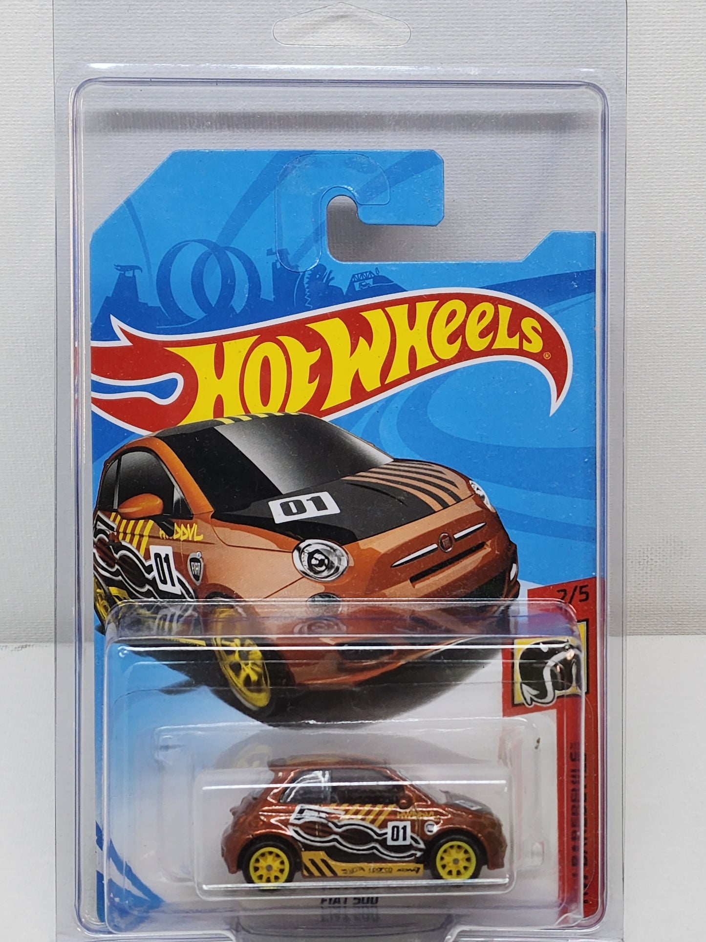 Hot wheels 
Fiat 500 

Super treasure hunt 

2018