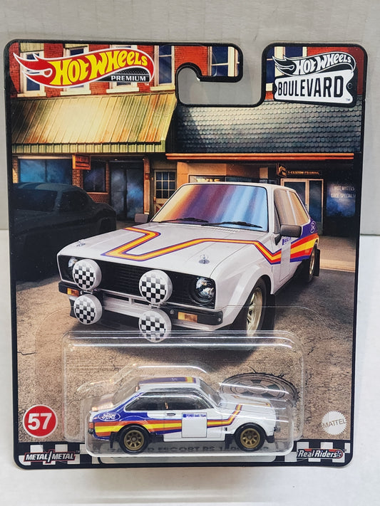 Hot wheels 

Premium 

Boulevard 

No.58

Ford Escort Rs1800 mk2

 