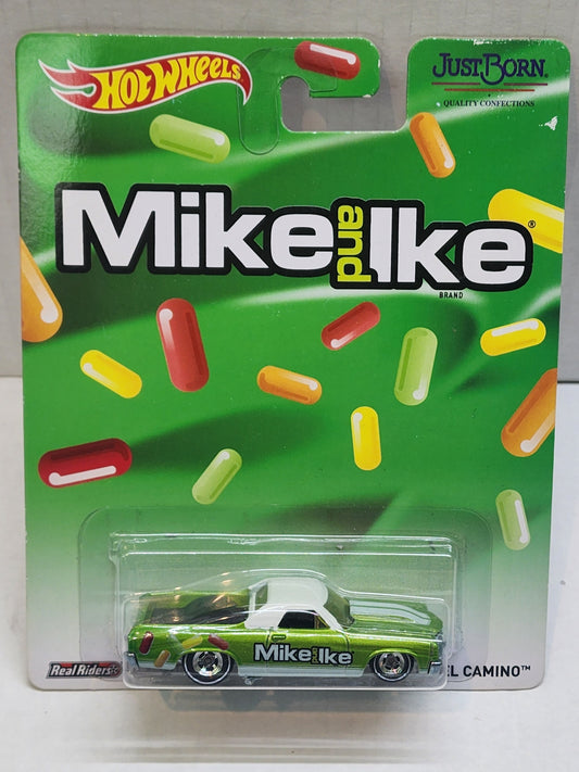 Hot wheels 

Premium 

Pop culture 

Mike and Ike

71 El Camino

Brand new 