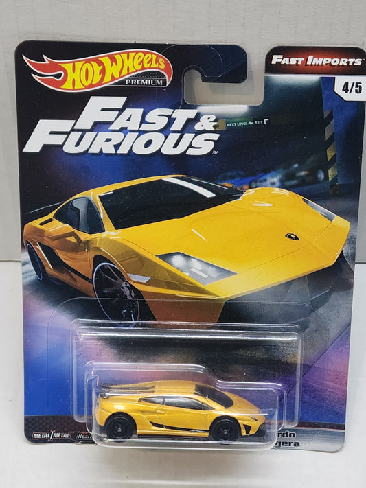 Hot wheels 

Premium 

Fast and furious 

Lamborghini Gallardo 570 +4