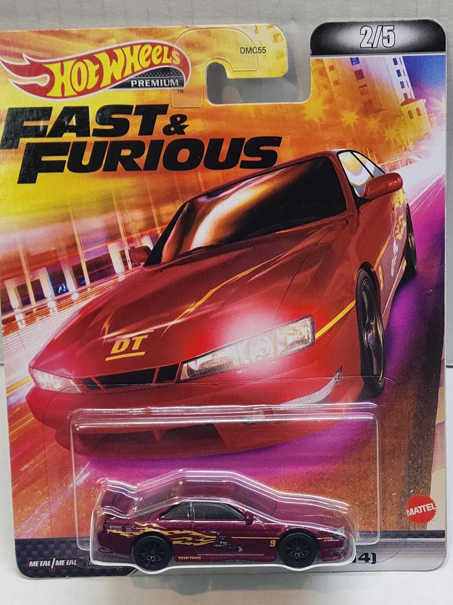 Hot wheels 

Premium 

Fast and furious 

2022

Nissan Silvia s14