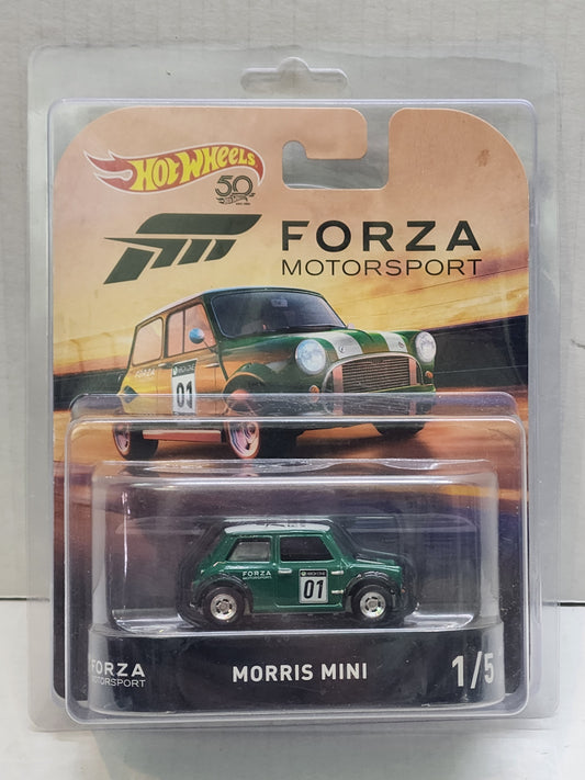 Hot wheels 

Premium 

Forza motorsports

Mini Morris 

Brand new 

 