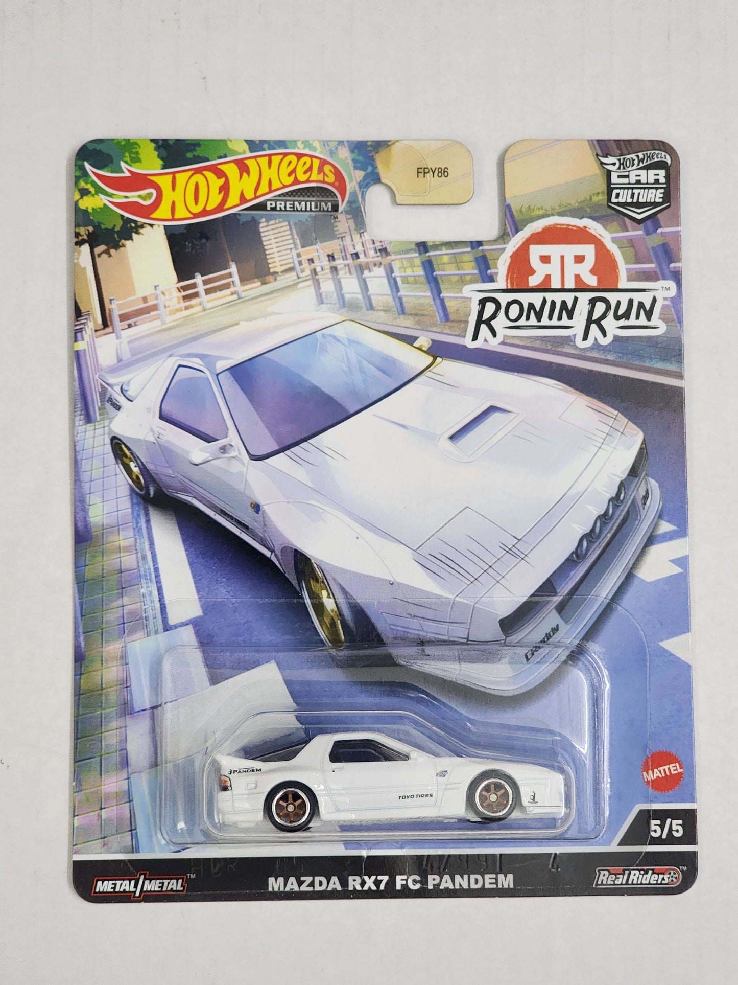 Hot wheels Premium Ronin Run Mazda rx7 Fc Pandem