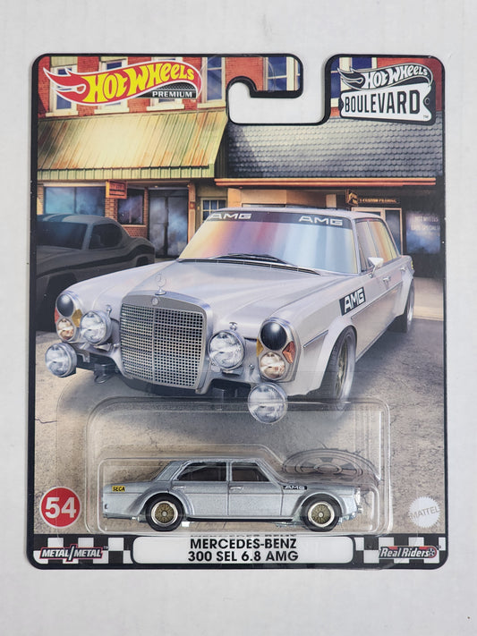 Hot wheels premium Boulavard Mercedes Benz 300 sel 6.8 Amg