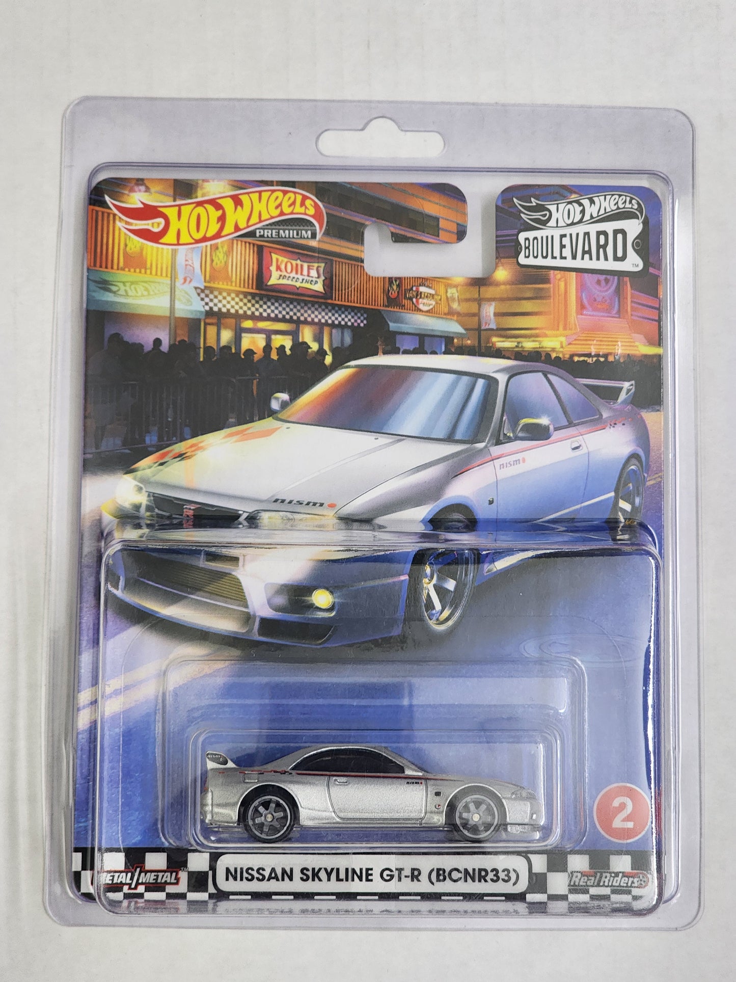 Hot wheels Premium Boulavard No.2 Nissan Skyline R33