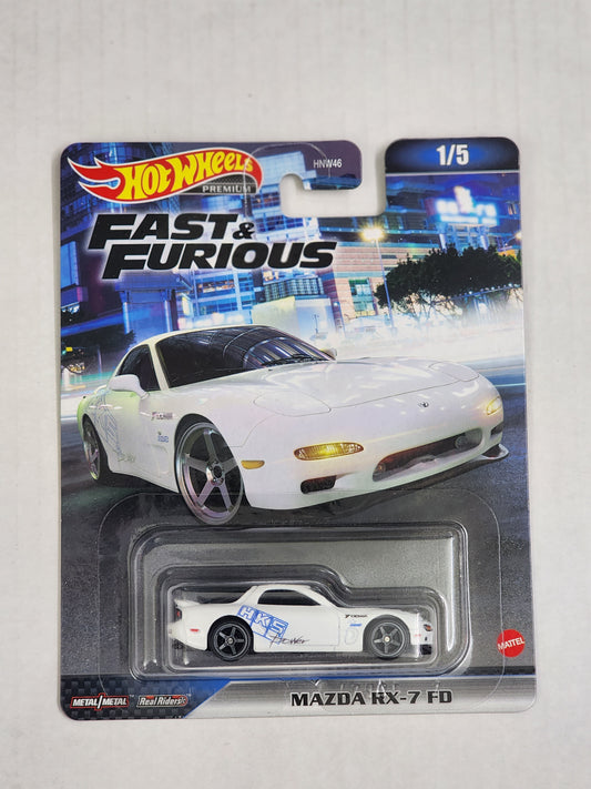 Hot wheels Premium Fnf Mazda rx7 Fd