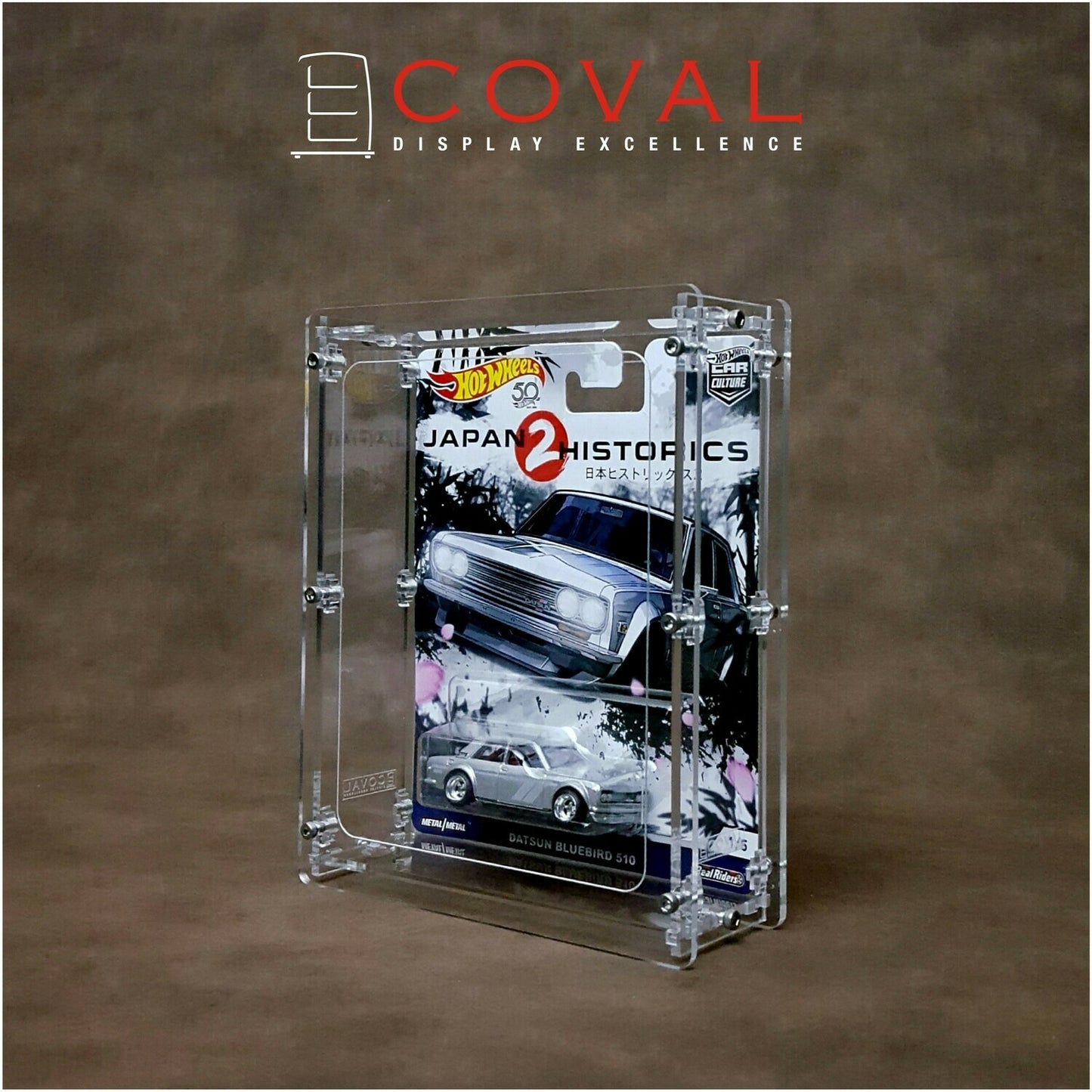 Coval Displays Hot wheels Premium Single vault case HWC-101