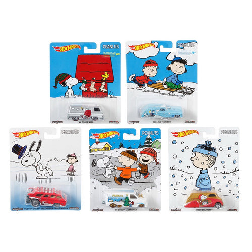 Hot wheels 

Pop culture

2016

Peanuts

Complete set of 5