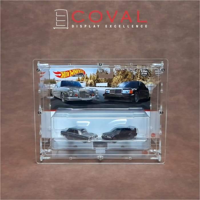 Coval Displays Hot wheel Twin packs vault case HTP-101