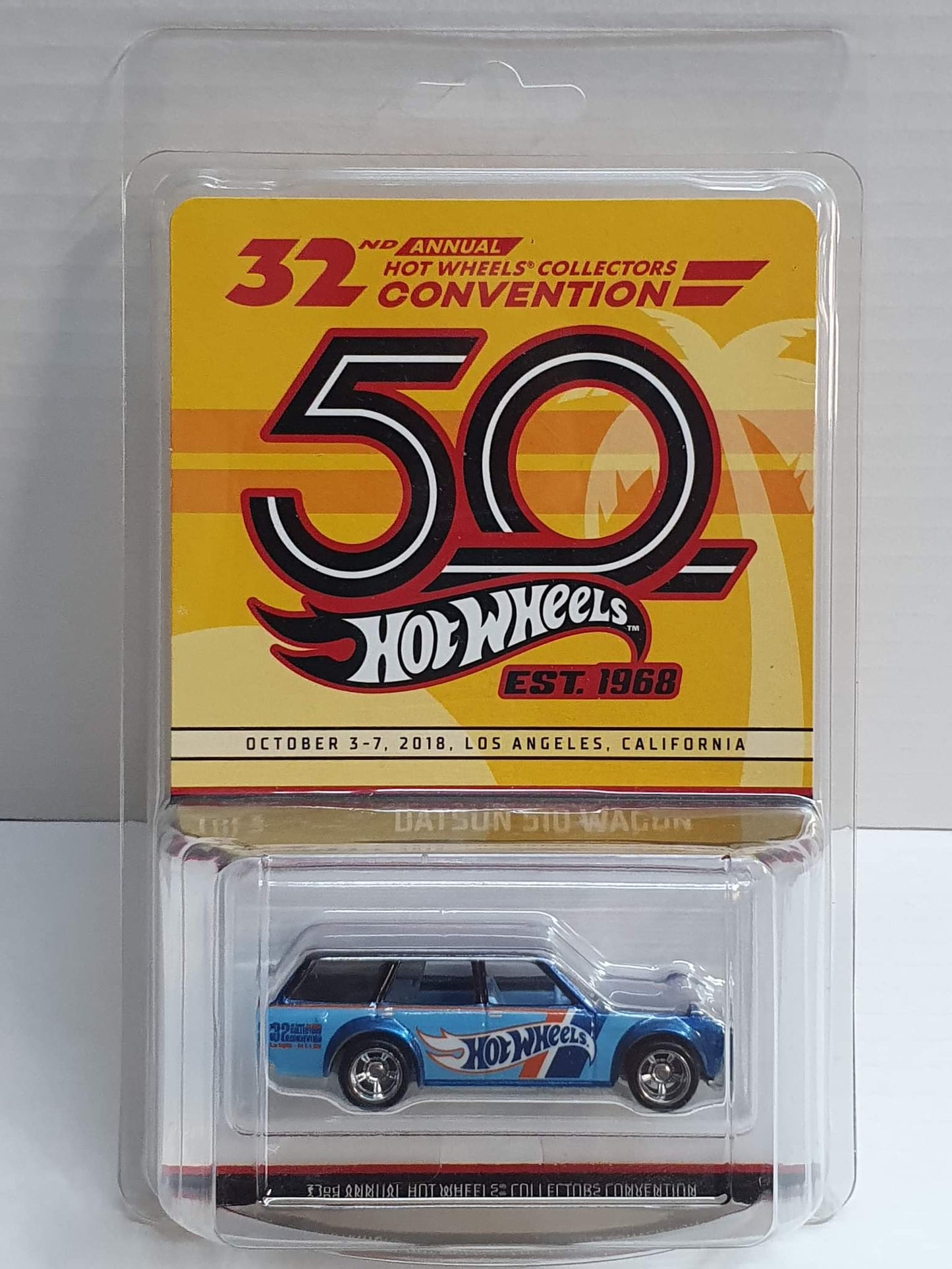 Hot wheels 32nd LA convention Datsun Wagon